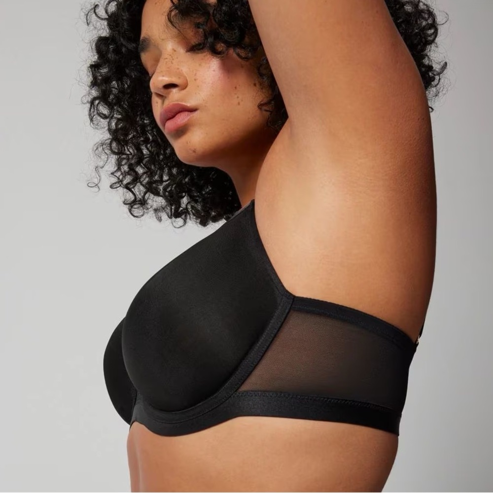 36DD NWT Soma LIGHTLY LINED PERFECT COVERAGE BLACK Bra
